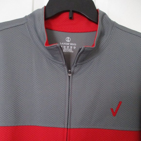 Lands' End Mens L/S Full Zip Lightweight Windbreaker NWOT - Size XXL - Picture 2 of 3